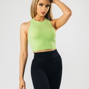 Alphalete Ultra Soft Cropped Tank Size Small